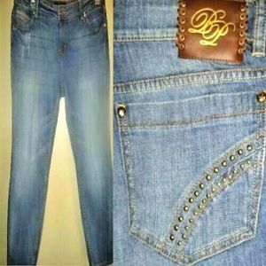NWT Baby Phat Stretchy Denim crop skinny Jeans 20 PLUS SIZE